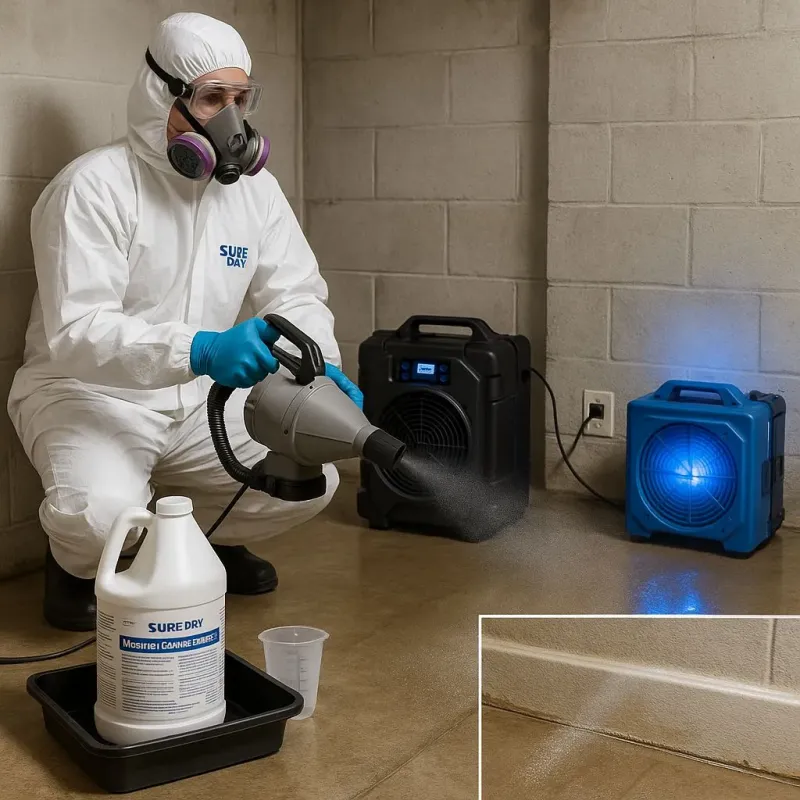 Sanitization and Odor Removal process in Maryland Heights, MO