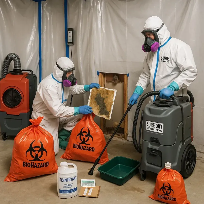 Contaminated Water Handling Protocols process in Maryland Heights, MO