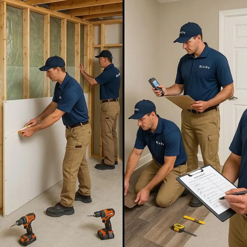 Repairs and Reconstruction process in Maryland Heights, MO